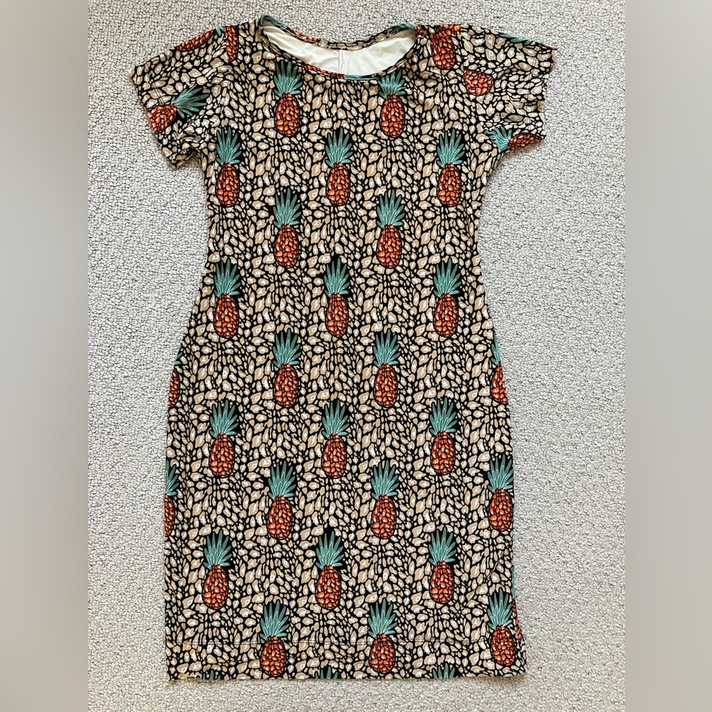 M Cantarelly Brazilian Pineapple Dress Size S